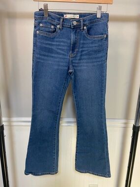 Levi's Girls Dark Blue 726 Flare Jeans